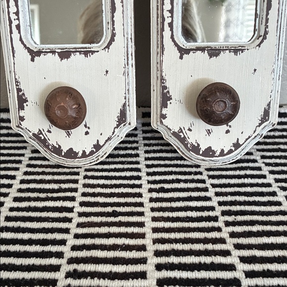 Shabby Chic Rustic Wall Mirrors - Picture 3 of 4